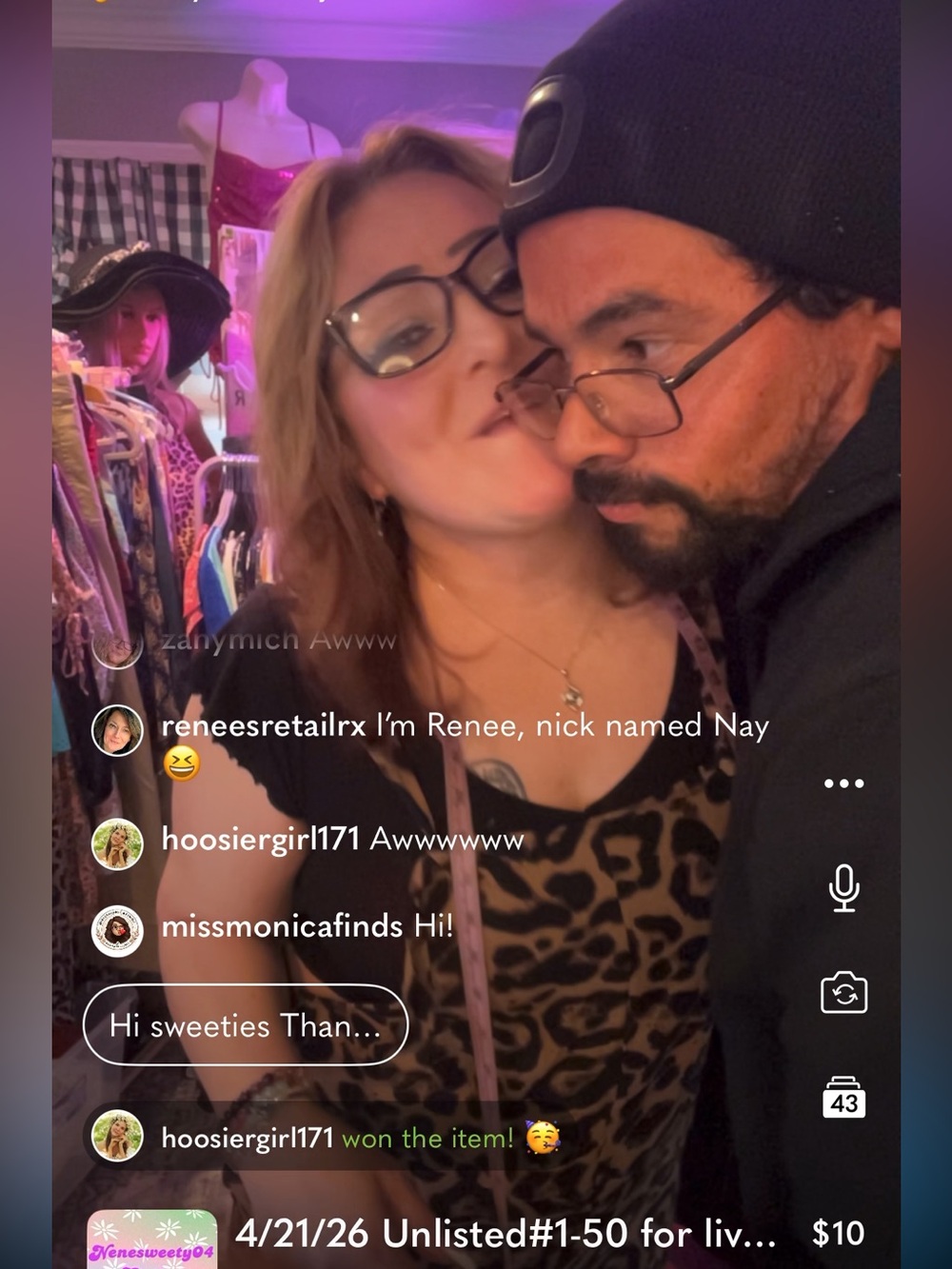 💜Nenesweety04 Is LIVE
NOW! - Picture 10 of 17